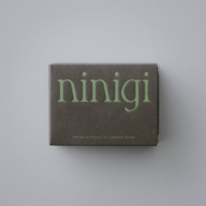 ninigi クレンジングソープ PASSION 90g（フミン酸フルボ酸石鹸