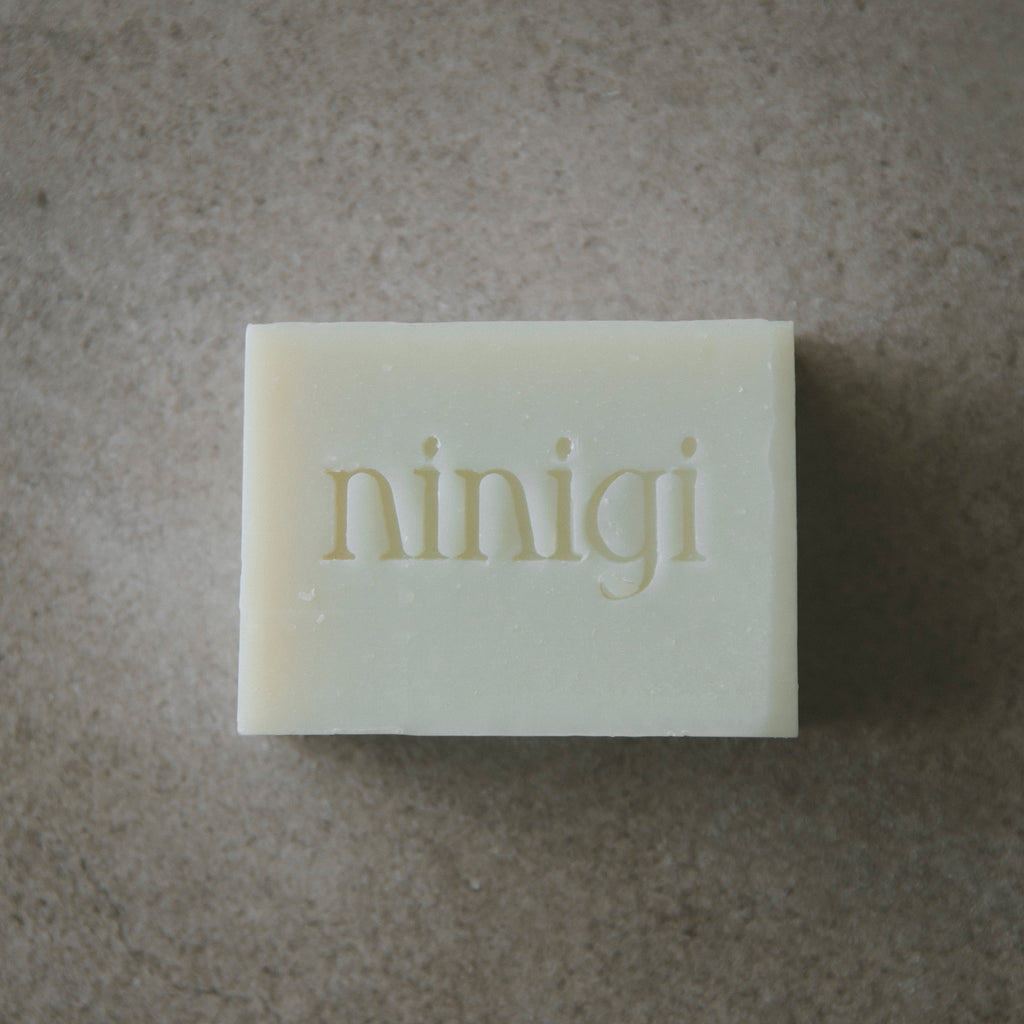 ninigi クレンジングソープ GREEN FOREST 90g（フミン酸フルボ酸石鹸