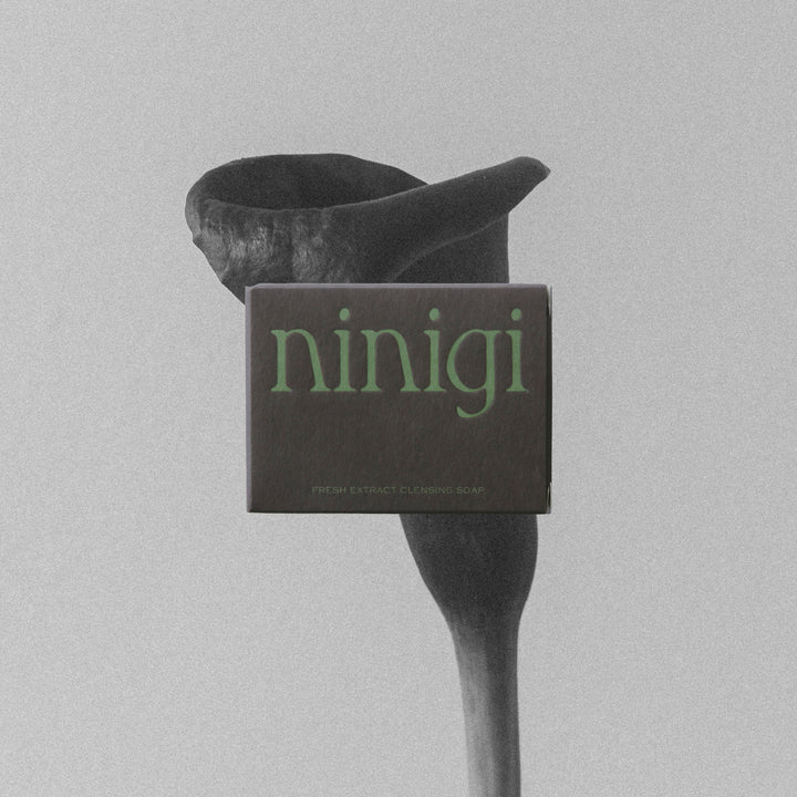 ninigi クレンジングソープ PASSION 90g（フミン酸フルボ酸石鹸