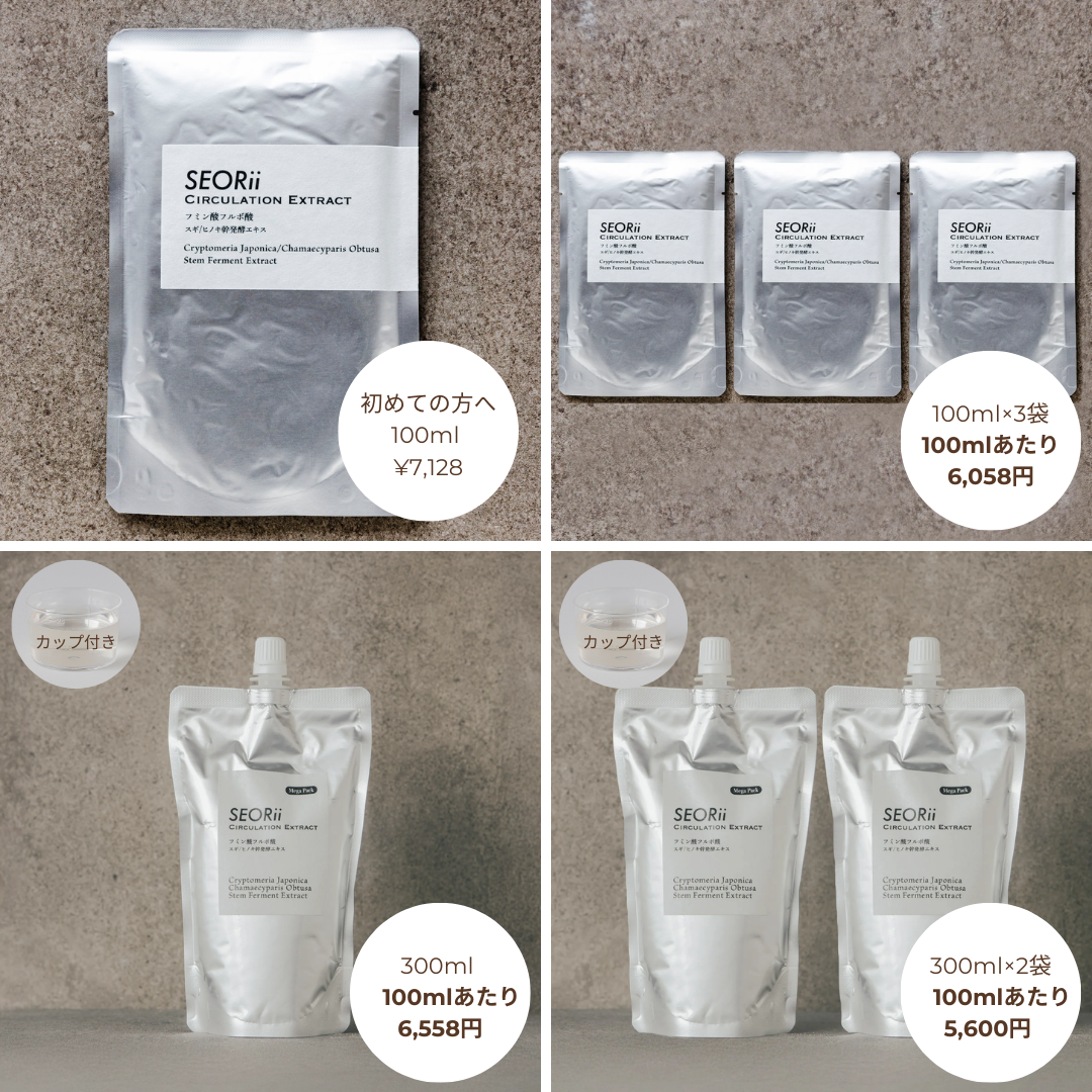 SEORii CIRCULATION EXTRACT（フミン酸フルボ酸）100ml – SEORii project